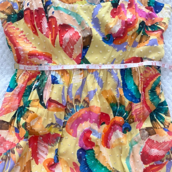 FARM Rio For Anthropologie Textured Tropical Maxi Dress - Picture 8 of 9